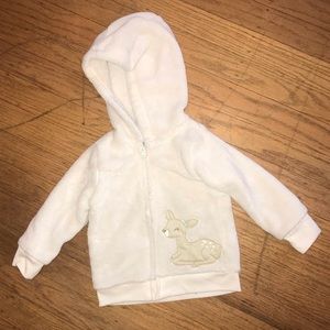 2/$10🌼 Fuzzy Fawn 12M Jacket